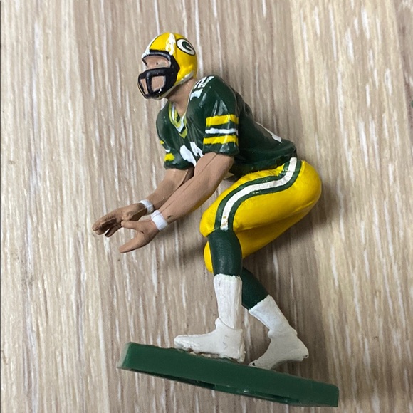Green Bay Packers Vinatge mini figurines NFL football cake staring line up - Picture 4 of 9